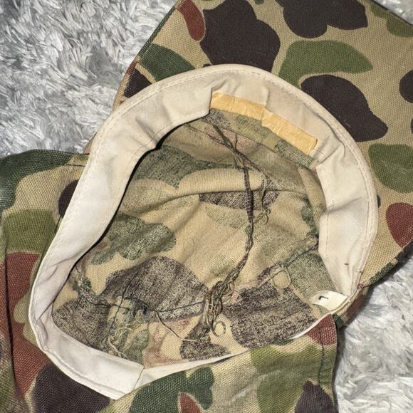 Vintage Duck Camo Hunting Hat - Picture 4 of 8